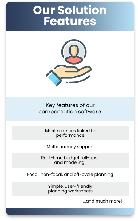 COMPENSATION MANAGEMENT SOLUTION visual data 8